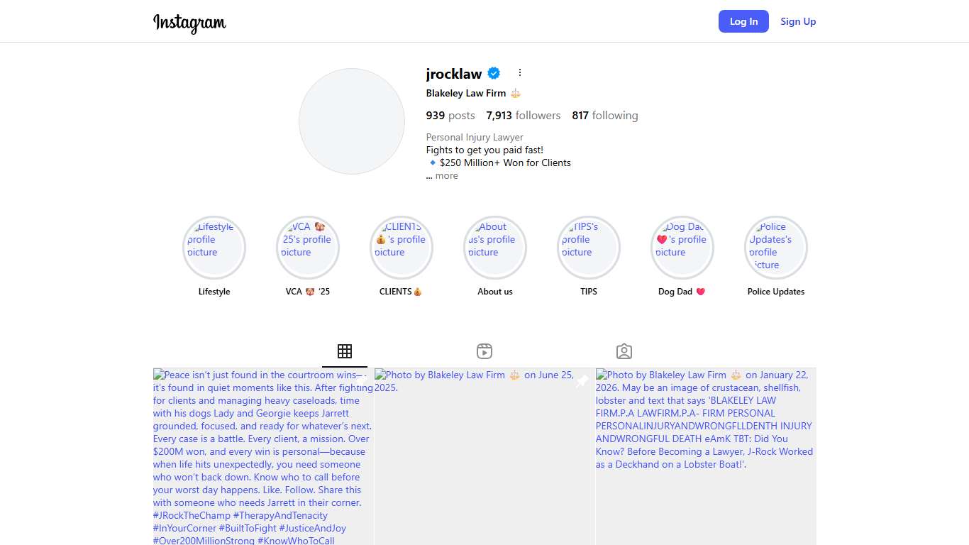 Blakeley Law Firm ⚖️ (@jrocklaw) • Instagram photos and videos